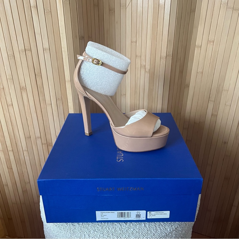 NIB Stuart Weitzman Disco Platform - Abode, 9/39.5